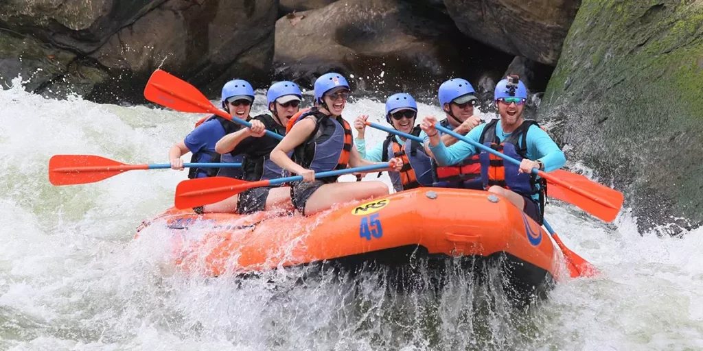 white water rafting in texas