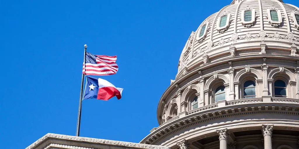 Texas flag colors