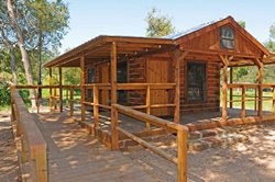 Palmetto State Park Cabin