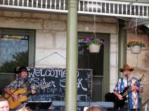 Live music on the Silver Creek patio