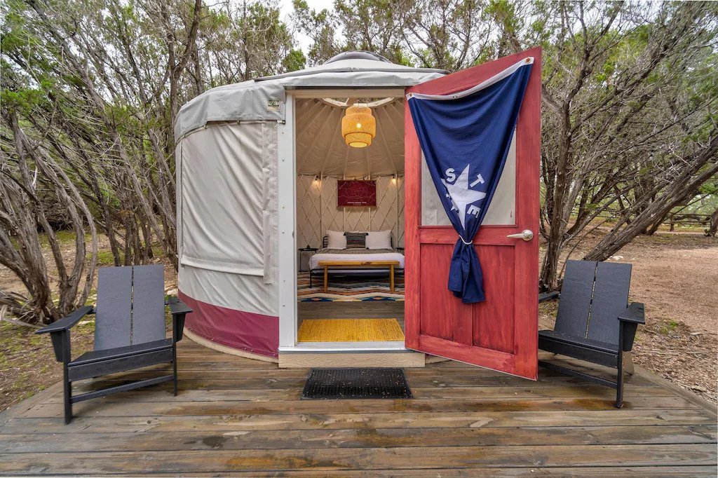 Yurt at Lucky Arrow Retreat